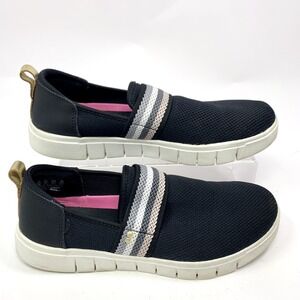 Ryka Women's Haze Slip-On Loafer Sneaker Black Size 7.5 Knit Shoes Surround Fit